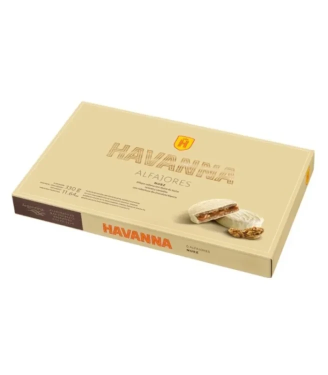 Alfajores Havanna Nuez (w białej czekoladzie)