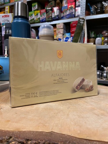 Alfajores Havanna Nuez (w białej czekoladzie) pudełko 6 sztuk - 330g