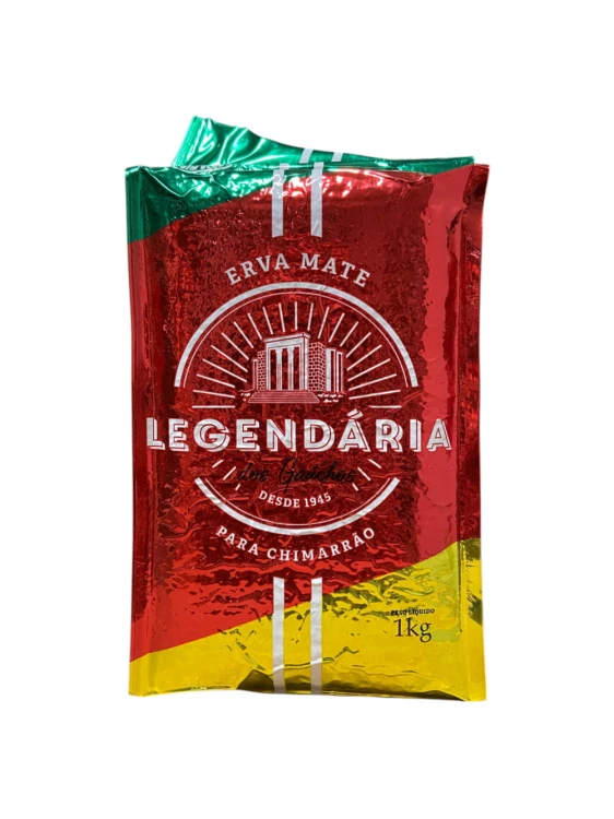 Erva mate Chimarrao Legendaria Tradicional 1000g Vacuum