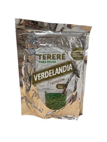 Erva mate Verdelandia Terere Pura Folha Premium 500g Doypack