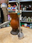 Bombilla (bomba) Oro "Piedra" Bortonaggio 1000 Furos INOX ze szczoteczką 23 cm - kolor zielony