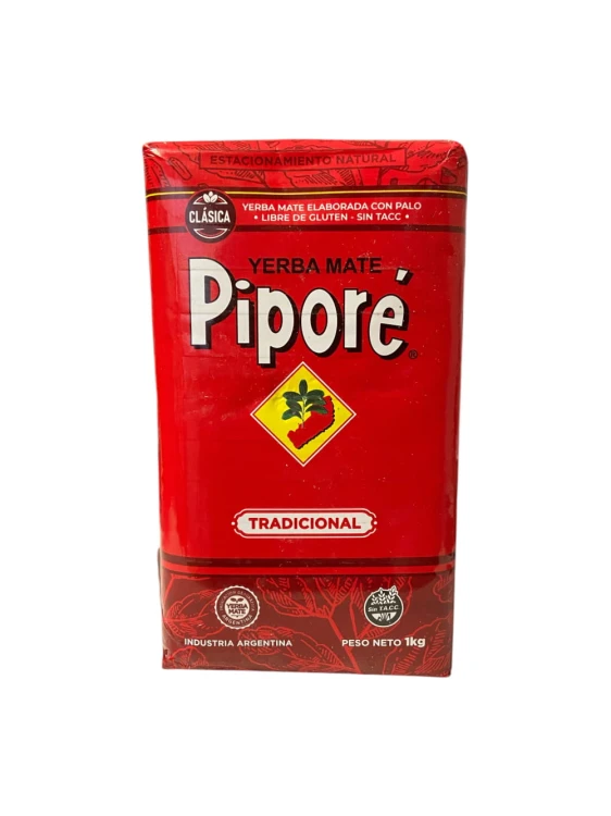 Yerba Mate Pipore Tradicional 1kg - nowy wygląd opakowania