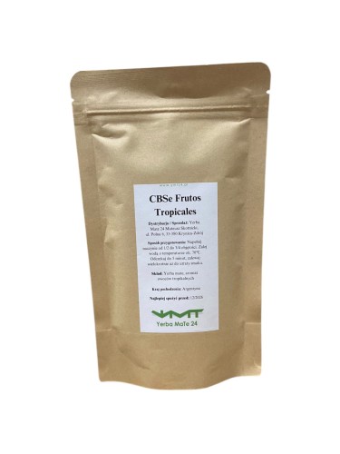 PRÓBKA Yerba Mate CBSe Frutos Tropicales 100g Doypack