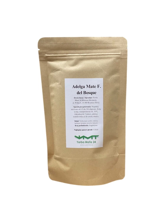 PRÓBKA Yerba Mate Adelga Mate Frutos del Bosque (owoce leśne) 100g Doypack