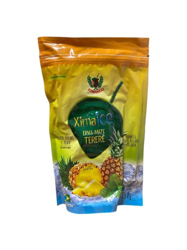 Erva mate Ximango Terere Abacaxi Menta 250g Doypack