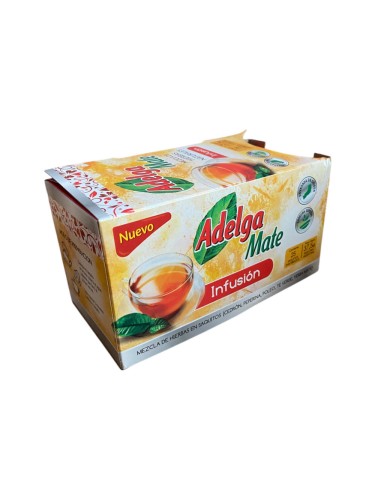 Mate Cocido Adelga Mate Hierbas Naturales Tradicional 25x1,5g