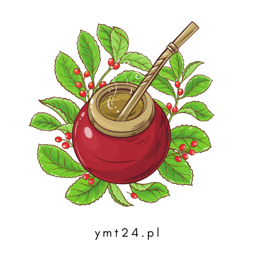 Vlepka (naklejka) Yerba Mate 8 x 8 cm