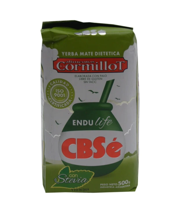 Yerba Mate CBSe Endulife ze stewią 500g - stare opakowanie