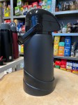 Termos Termolar R-Evolution "Negro" ciśnieniowy 1.2 l z pompką INOX - widok z boku