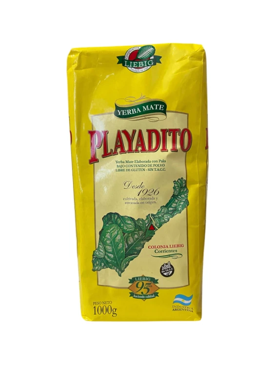 Yerba mate Playadito Tradicional (con palo) 1000g