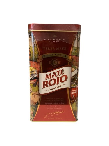 Yerba Mate Rojo Especial 500g w puszce
