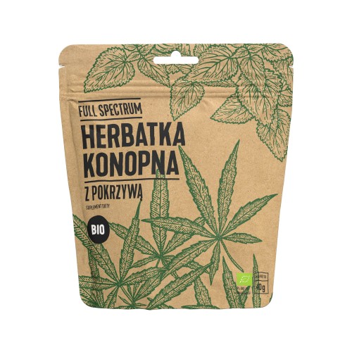Bio Herbatka konopna z pokrzywą Full Spectrum 40g