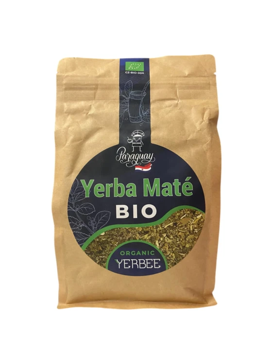 Bio Yerba Mate Yerbee Paraguay 500g Doypack - stary wygląd opakowania