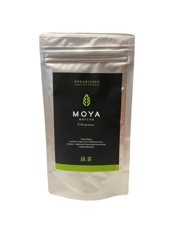 Bio Zielona herbata Moya Matcha "Codzienna" 50g japońska doypack