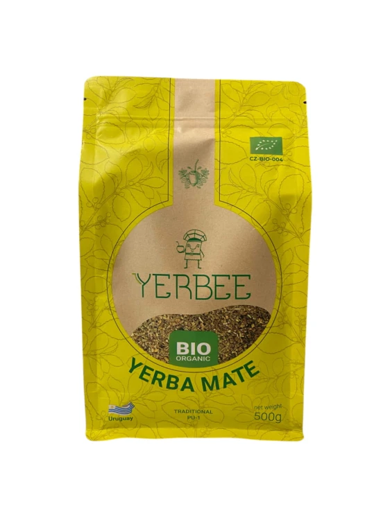 Bio Yerba Mate Yerbee Uruguay Traditional PU-1 500g Doypack