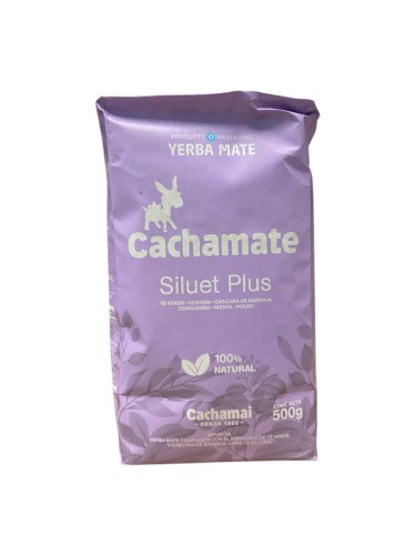 Yerba Mate Cachamate Siluet Plus con hierbas 500g - nowe opakowanie