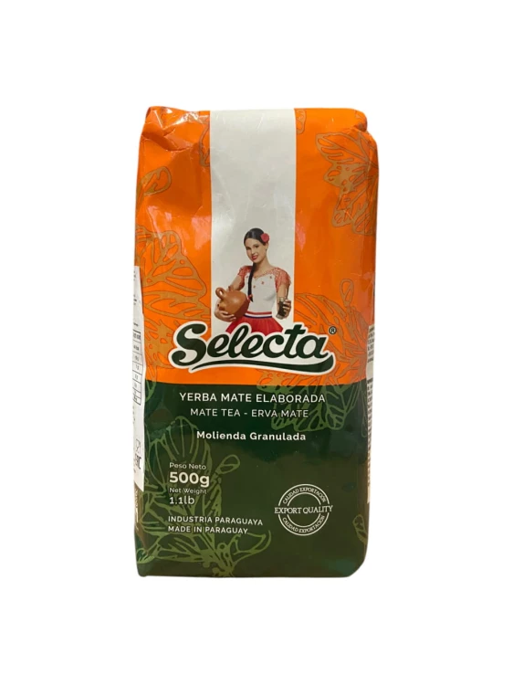 Yerba mate Selecta Molienda Granulada Tradicional 500g