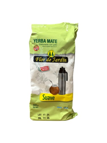 Yerba Mate Flor de Jardin Suave 500g