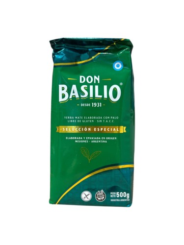 Yerba mate Don Basilio Seleccion Especial 500g