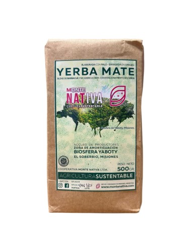 Yerba Mate Monte Nativa Barbacua 500g