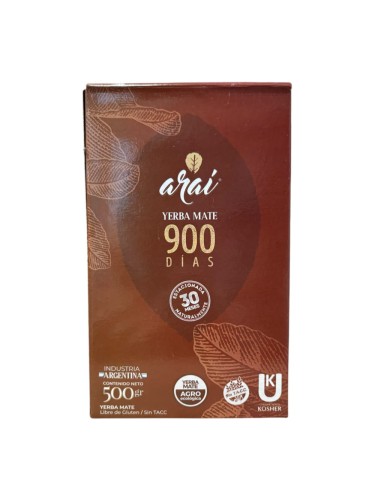 Yerba Mate Arai "900 Dias" 500g