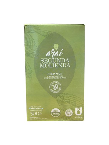 Yerba Mate Arai Segunda Molienda 500g