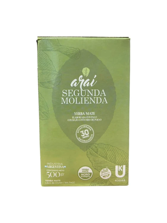 Yerba Mate Arai Segunda Molienda 500g