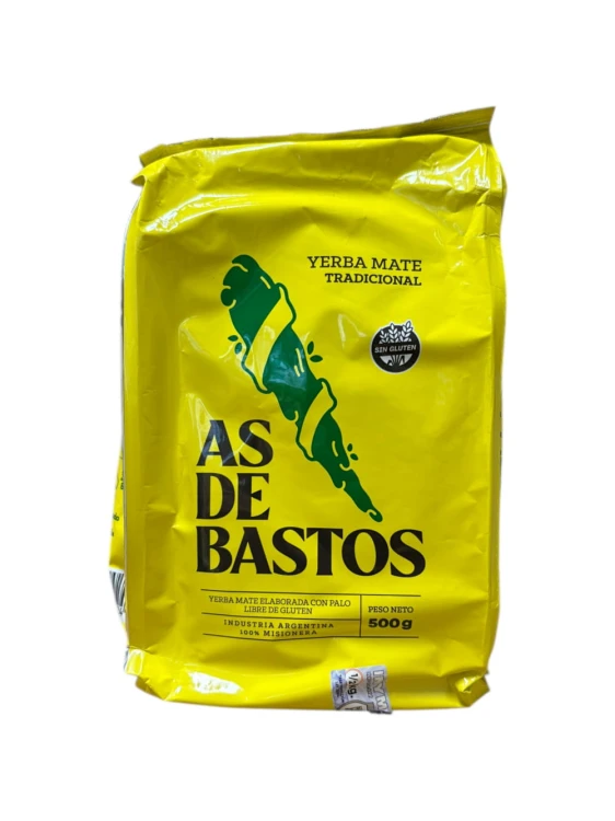 Yerba Mate As de Bastos Tradicional 500g - nowe opakowanie