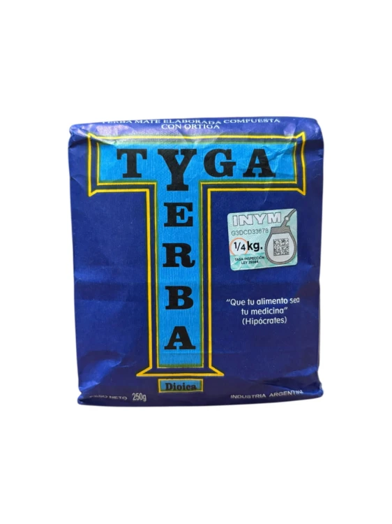 Yerba Mate Tyga con Ortiga 250g