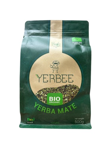 Bio Yerba Mate Yerbee Brazilian Green 500g Doypack