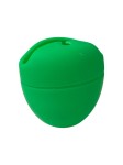 Naczynie silikonowe turystyczne Verde (zielone) z logo 190 ml - widok z innej strony