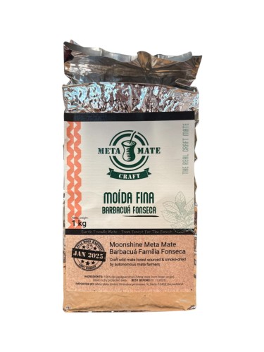 Yerba mate Meta Mate Chimarrao Moida Fina Barbacua "Fonseca" 1000g Vacuum