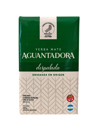 Yerba Mate Aguantadora Despalada 500g  (nowe opakowanie)