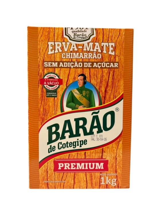 Erva mate Barao De Cotegipe Chimarrao Premium 1kg