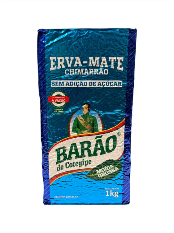 Erva mate Barao De Cotegipe Chimarrao Moida Grossa 1kg Vacuum