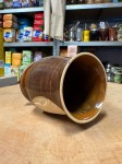 Naczynie ceramiczne Kielich Premium "el Pajaro" Marron 230-250 ml - widok po skosie