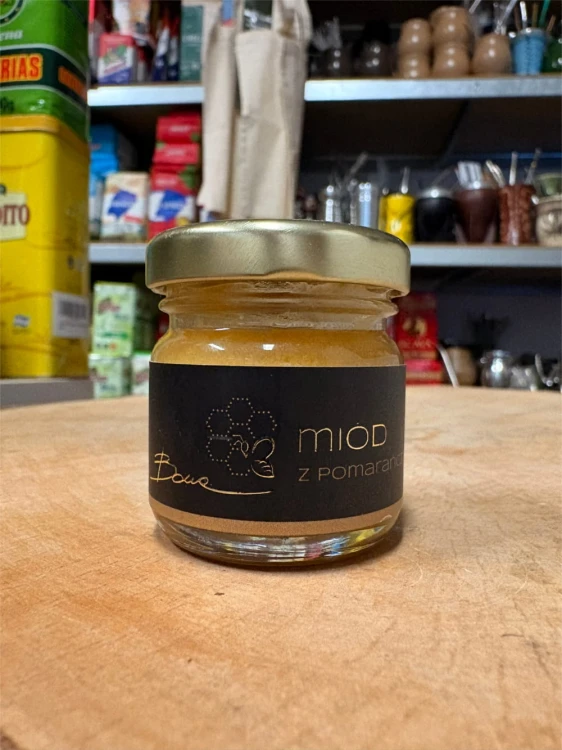 Miód z pomarańczą 40g Bona