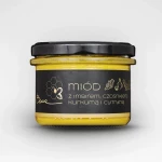 Miód  kremowany z imbirem, cytryną, kurkumą i czosnkiem 245g Bona