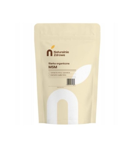 MSM proszek 500g Naturalnie Zdrowe