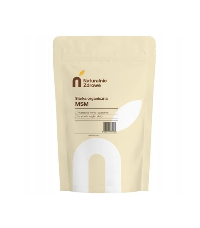 MSM proszek 500g Naturalnie Zdrowe