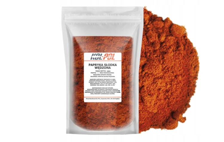 Papryka słodka wędzona 200g Kol-Pol