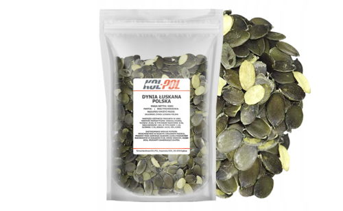Pestki dyni łuskane polskie 500g Kol-Pol