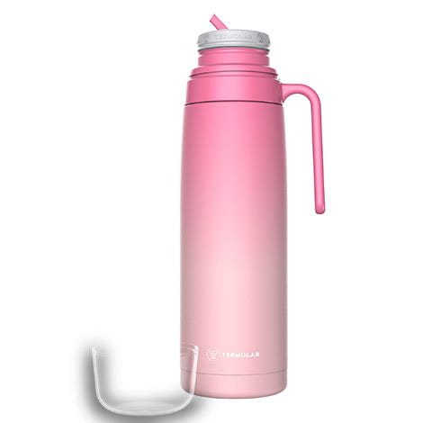 Termos Termolar R-Evolution "Carnaval Rosa" 1l INOX - system "click"