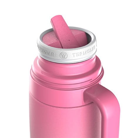Termos Termolar R-Evolution "Carnaval Rosa" 1l INOX - zbliżenie na dzióbek