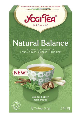 Ajurwedyjska herbatka Natural Balance YogiTea Organic 17x2g