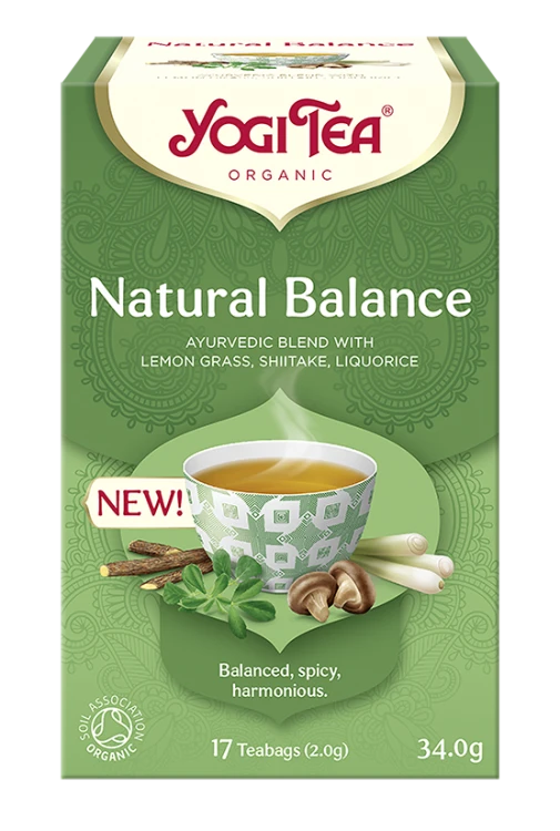 Ajurwedyjska herbatka Natural Balance YogiTea Organic 17x2g
