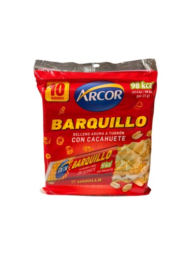 Baton Turron BARQUILLO Arcor 250g (10x25g)
