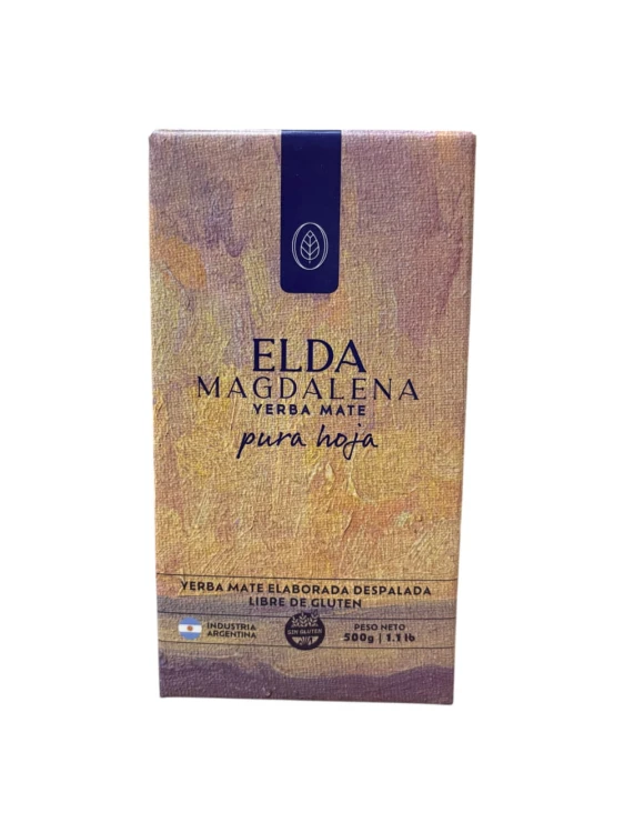 Yerba Mate Elda Magdalena Despalada Pura Hoja 500g