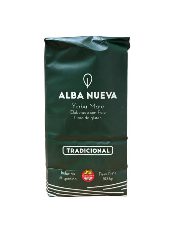 Yerba Mate Alba Nueva Tradicional 500g