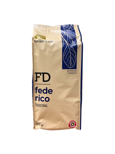 Yerba mate FD Fede Rico Bio 500g - najnowsza wersja opakowania